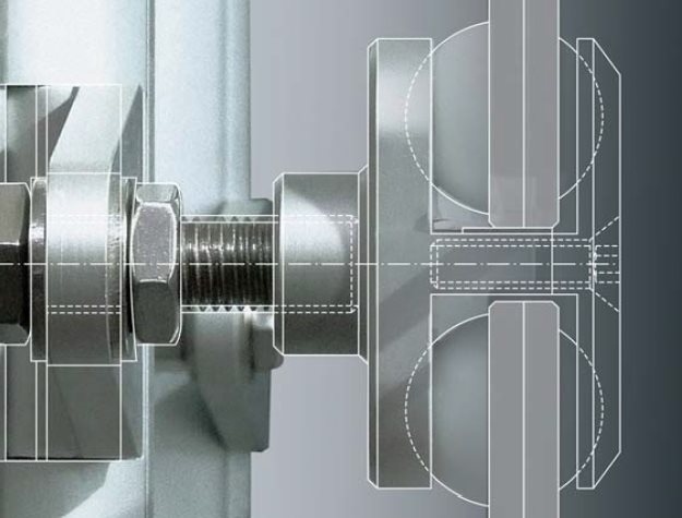 Системы крепления для стекла (Lilli systems, Италия)
