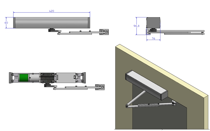 Монтажные размеры привода NEXT Next-DIMENSIONI-BRACCIO-ARTICOLATO-A-SPINTA-NEXT-BAS.jpg