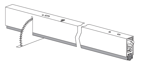 Укоротить автоматический порог